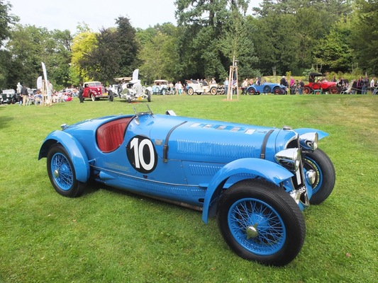 Simca 5 (1948) - Impression vom Automédon Paris 2015