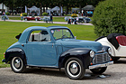 Simca 6 Faux Cabriolet (1949) - die Front erinnert ein wenig an den Peugeot 203 - Classic-Gala Schwetzingen 2020
