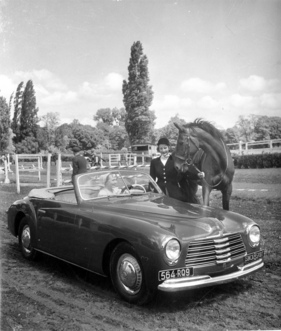 Simca 8 Cabriolet Sport (1950) - das elegante Cabriolet auf Simca 8 Basis