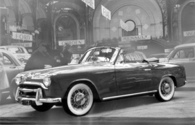 Simca 8 Cabriolet Sport (1952) - am Pariser Automobilsalon 1952