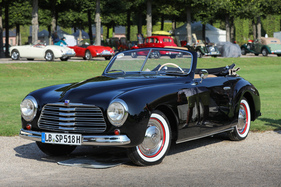 Simca 8 Sport Cabriolet (1951) - Brigitte Bardot fuhr ein ähnliches Modell - 20. ASC Classic-Gala Schwetzingen 2024