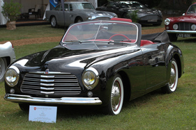 Simca 8 Sport Cabriolet Facel Metallon (1950) - Klasse "A3 - Années JukeBox 1945-1960" - Concours d'Elégance Suisse Coppet 2017