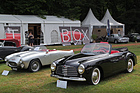 Simca 8 Sport Cabriolet Facel Metallon (1950) - Klasse "A3 - Années JukeBox 1945-1960" - Concours d'Elégance Suisse Coppet 2017
