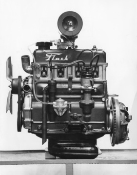 Simca Aronde (1955) - der Aronde-Motor in der Version Flash