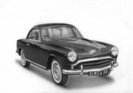 Simca Aronde Coupé de Ville (1955) - der Vorgänger des Plein Ciel war das Coupé de Ville