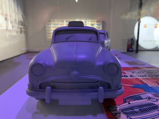 Simca Aronde – Der Fall Bienlein – Tim und Struppi-Ausstellung – Musée National de l'Automobile Mulhouse