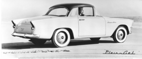 Simca Aronde Plein Ciel (1956) - maximale Sicht dank Panorama-Frontscheibe und eine Spitze über 140 kmh proklamierten die Simca-Marketing-Leute bei der Vorstellung im August 1956