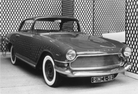 Simca Aronde Plein Ciel (1958) - das von Facel karossierte Coupé des Baujahres 1959 nach dem Facelift
