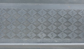 Simca Aronde Plein Ciel (1960) - Hübsch gestaltetes Zierbleck beim Einstieg