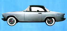 Simca Aronde Plein Ciel (1960) - P60 Coupé - Abbildung in Verkaufsprospekt von 1960