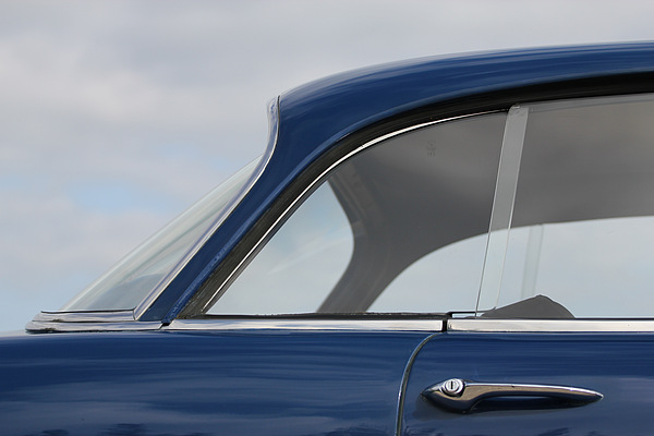 Simca Aronde Plein Ciel (1960) - Rahmenlose Scheiben an der Türe und bei den hinteren Scheiben