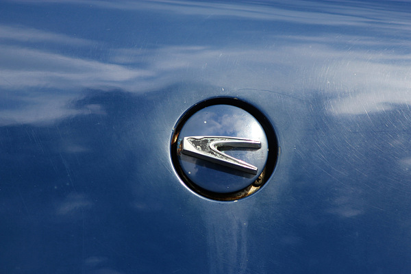 Simca Aronde Plein Ciel (1960) - Tankdeckel mit der Schwalbe
