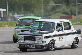 Simca Rally 3 (1974) - Vintage Demo Racing hinter den Hallen - Klassikwelt Bodensee 2023