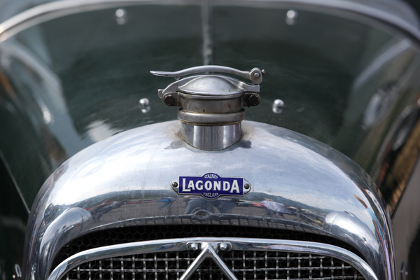 Simpler Kühlerverschluss auf dem Lagonda, ... - British Car Meeting Mollis 2017