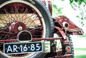 Simplex Crane (1916) - auf dem Schloss Dyck bei der Kronprinz Wilhelm Rasanz Fahrt 2013