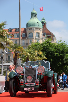 Singer 1 1/2 Litre Le Mans - am Concours d'Excellence 2015 in Luzern