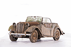 Singer 1500 Roadster () - Scheunenfund des Jahrhunderts - Baillon-Sammlung - als Lot 01 an der Artcurial-Versteigerung an der Rétromobile am 6. Februar 2015