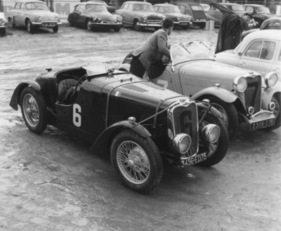 Singer Nine Le Mans (1938) - zwei SInger-Modelle von 1937 und 1938 in Le Mans 1958