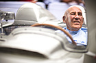 Sir Stirling Moss an Bord des Mercedes-Benz - Goodwood Festival of Speed 2015