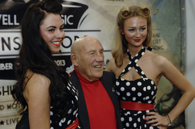 Sir Stirling Moss - an der Race Retro 2014