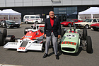 Bild: Sir Stirling Moss an der Silverstone Classic 2014