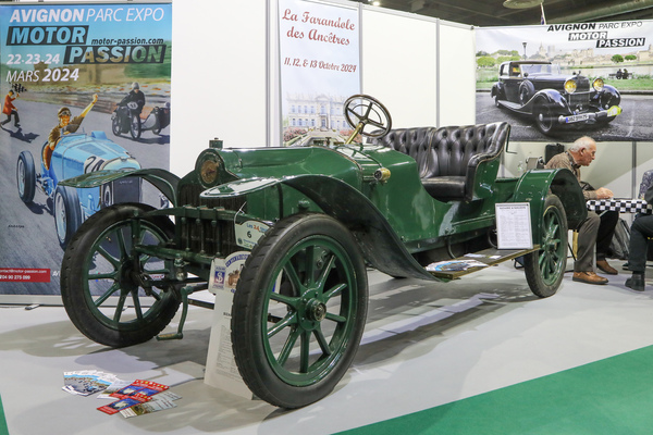 Sizaire & Naudin Type 4G (1911) - 4 Zylinder, 1847 cm3, 3 Gänge - Rétromobile Paris 2024
