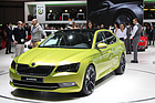 Bild: Skda Superb - der Neuankömmling von Skoda - auf dem Genfer Automobilsalon 2015