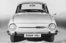 Škoda 100 L (1973) – Doppelscheinwerfer waren nur beim LS serienmässig