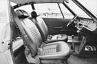 Bild: Škoda 110 R (1973) – Perforierte Kunstledersitze