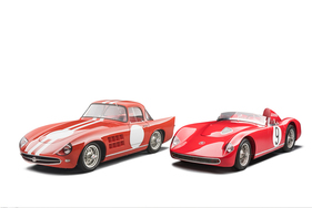 Bild Škoda 1100 OHC Coupé (1960) – Coupé und offene Variante nebeneinander