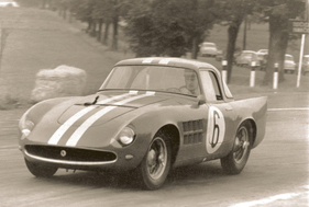 Škoda 1100 OHC Coupé (1960) – Werksfahrer Václav Bobek pilotierte den Wagen am Bergrennen in Rosice 1962.