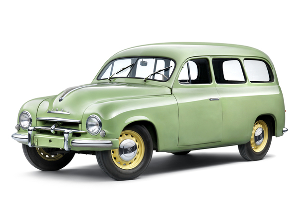 Bild: Skoda 1200 Kombi (1958) - 67'071 Exemplare wurden von Limousine und Kombi (15'000) bis 1961 gebaut; es entstanden auch Nutzfahrzeug-Versionen