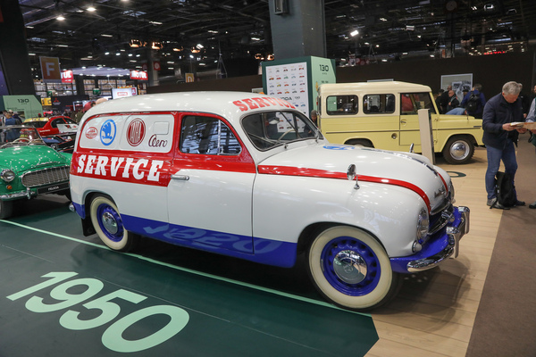 Skoda 1201 STW (1958) – gebaut zwischen 1955 und 1961, 1221 cm3, 45 PS – Rétromobile Paris 2025