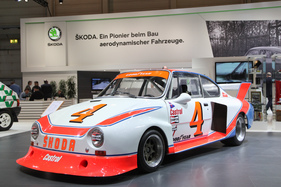 Bild Skoda 130 RS (1978) - nur einmal gebauter Stromlinien-Prototyp, der rund 250 km/h schnell lief (Techno Classica 2017)