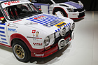 Skoda 130 RS Rallye (1976) - den Streifenlook findet man auch beim modernen Nachfahren wieder (Techno Classica 2017)