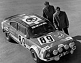 Image: Skoda 200 RS (1974) - The photo shows the Škoda 200 RS of the team from Kvasiny, Jiří Šedivý and Jiří Janeček, after their victory at the Šumava Rally in 1975.