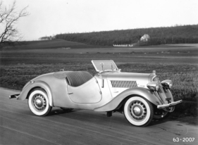Skoda 420 Roadster (1936) - als zweisitziger Roadster