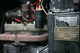Skoda 430 (1930) - Typenschild im Motorraum