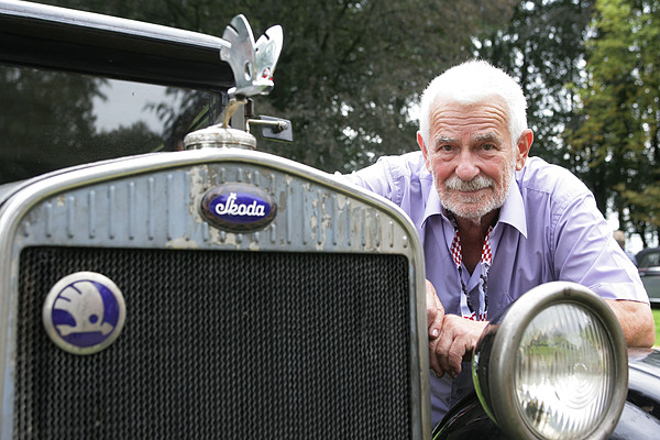 Skoda 430 (1930) - der stolze Besitzer