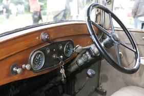 Skoda 430 (1930) - minimale Bedienungsorgane