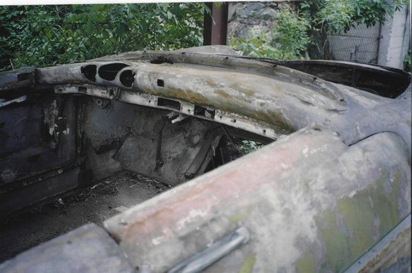 Skoda 440 Spartak Polytex Roadster (1955) - die Karosserie war vergleichsweise gut erhalten