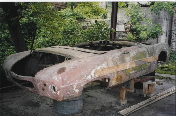 Skoda 440 Spartak Polytex Roadster (1955) - die unrestaurierte, aber von nachträglichen Veränderungen befreite Kunststoff-Karosserie