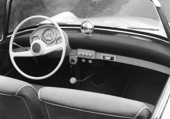 Skoda 440 Spartak Polytex Roadster (1956) - das originale Cockpit