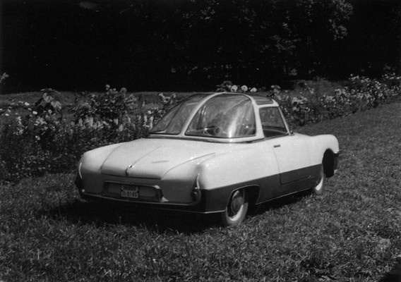 Skoda 440 Spartak Polytex Roadster (1956) - mit dem Plexiglas-Hardtop, das ein wenig nach Science-Fiction aussah