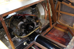 Skoda 935 (1935) - Motor noch vor der Hinterachse, 4 Zylinder, 55 PS aus zwei Litern Hubraum - Rétromobile Paris 2014