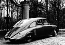 Škoda 935 Dynamic (1935) – Heck mit Finne und geteiltem Fenster