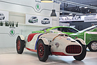 Skoda 966 Supersport (1950) - Rennwagen, der fast 200 km/h schnell war - auf dem Skoda-Stand - Rétromobile 2015