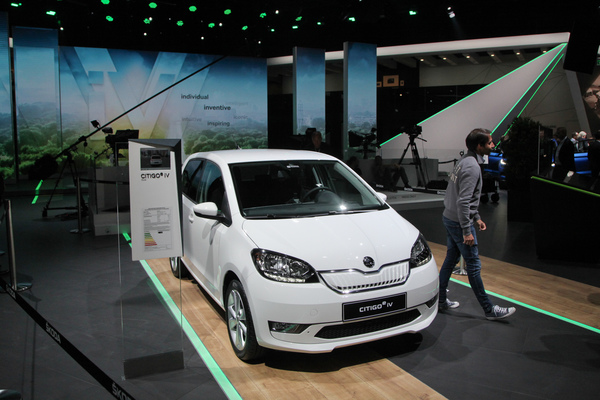 Skoda Citygo IV (2019) - auch der kleine Skoda darf elektrisch - IAA in Frankfurt 2019