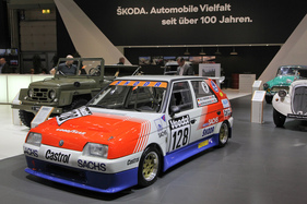 Skoda Favorit 136 L/M (1990) - zweimal für die Rundstrecke gebaut, 1471 cm3 und 135 PS, gut für 210 km/h (Techno Classica 2018)