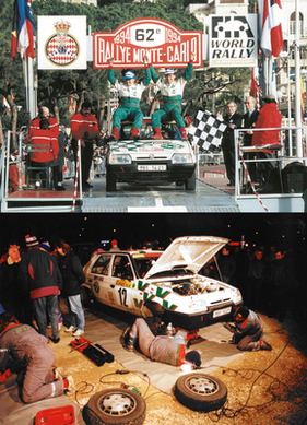 Skoda Favorit (1991) - With the Favorit, Skoda was able to drive to the top of the podium four times in a row